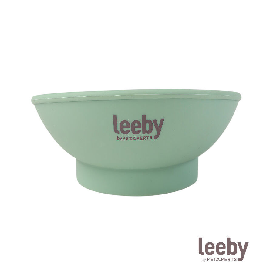 Leeby Comedouro Verde de Silicone para gatos, , large Imagem n&uacute;mero 2
