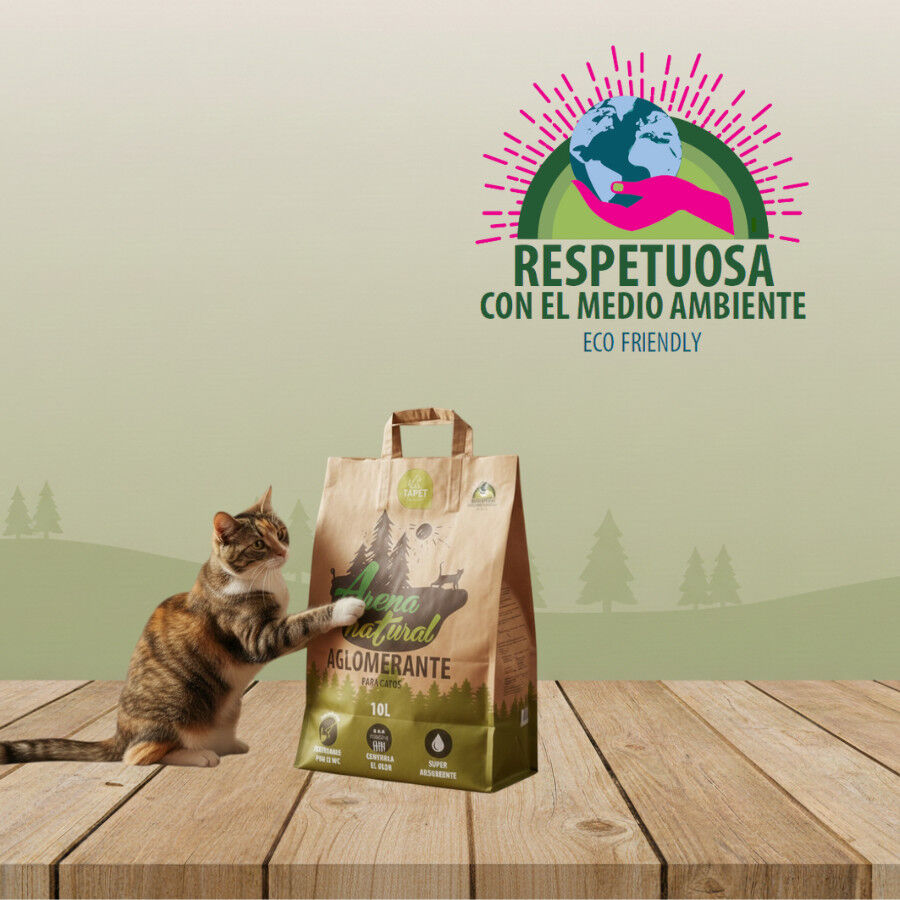 10 L TK-Pet Areia Natural Aglomerante para gatos, , large Imagem n&uacute;mero 5