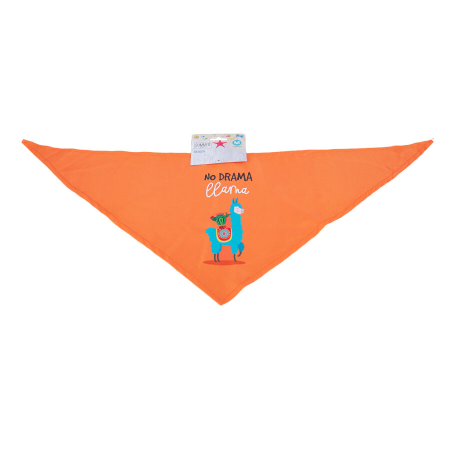 Summer Vibes Lama Bandana para c&atilde;es, , large Imagem n&uacute;mero 1