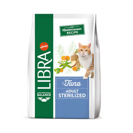 Libra Adult Sterilized Atum ração para gatos