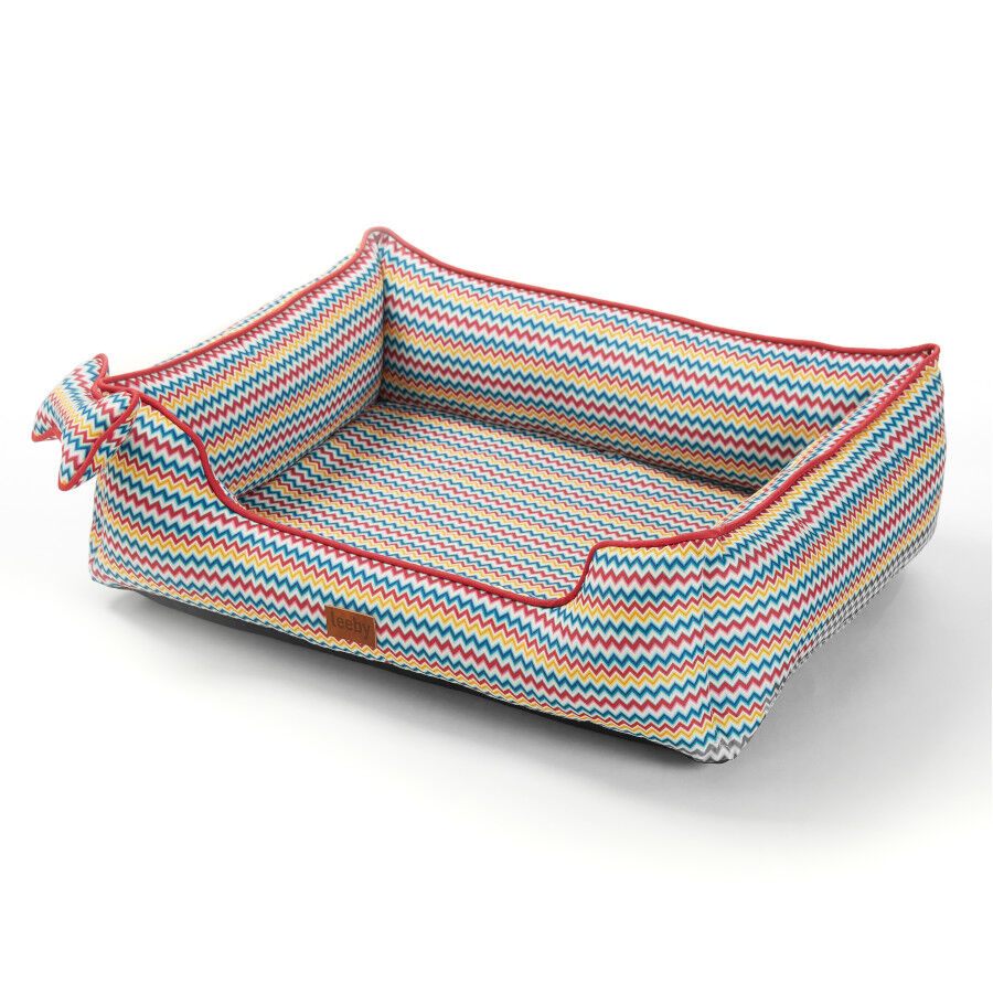 Leeby Cama zigue-zague ortop&eacute;dica para c&atilde;es, , large Imagem n&uacute;mero 3