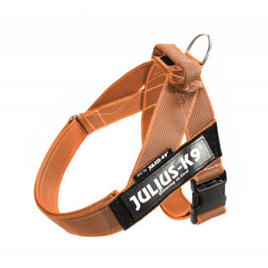 Julius K9 IDC Peitoral de Nylon Laranja para cães