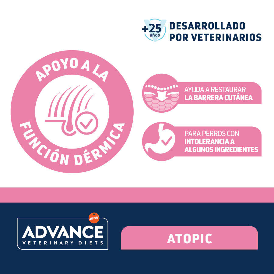 150 g Advance Atopic Peru saqueta para c&atilde;es, , large Imagem n&uacute;mero 3