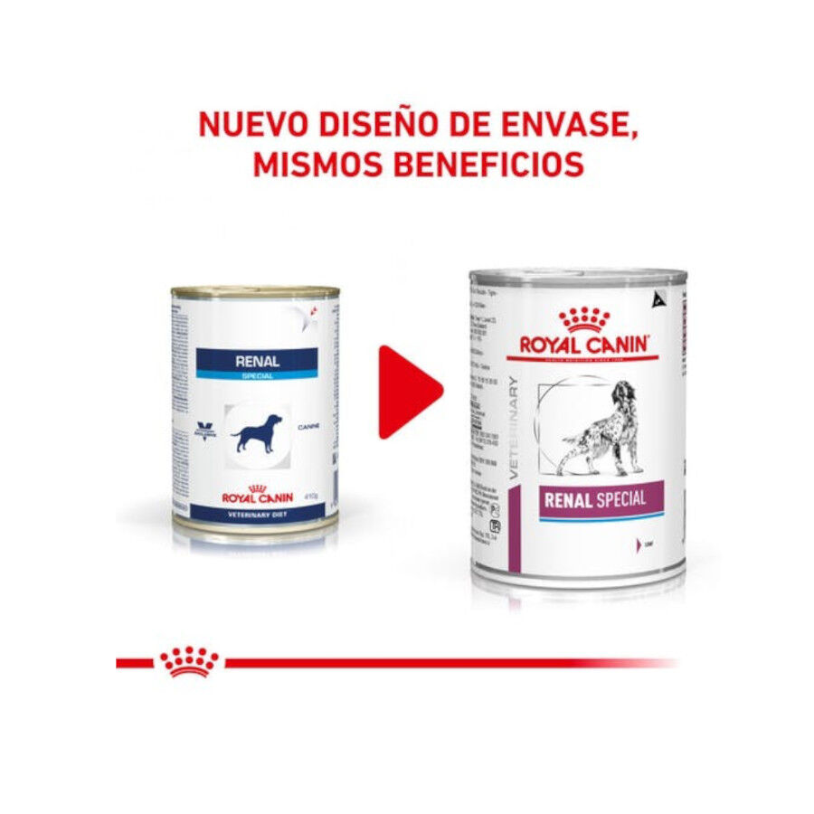 410 g Royal Canin Veterinary Renal Special latas para c&atilde;es, , large Imagem n&uacute;mero 2