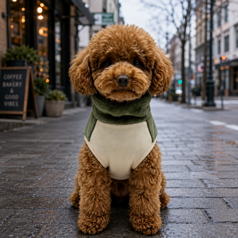 Gotoo Camisola Polar Verde para c&atilde;es, , large Imagem n&uacute;mero 1