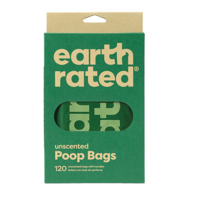 Earth Rated Easy Tie Sacos com asas para as fezes de cão
