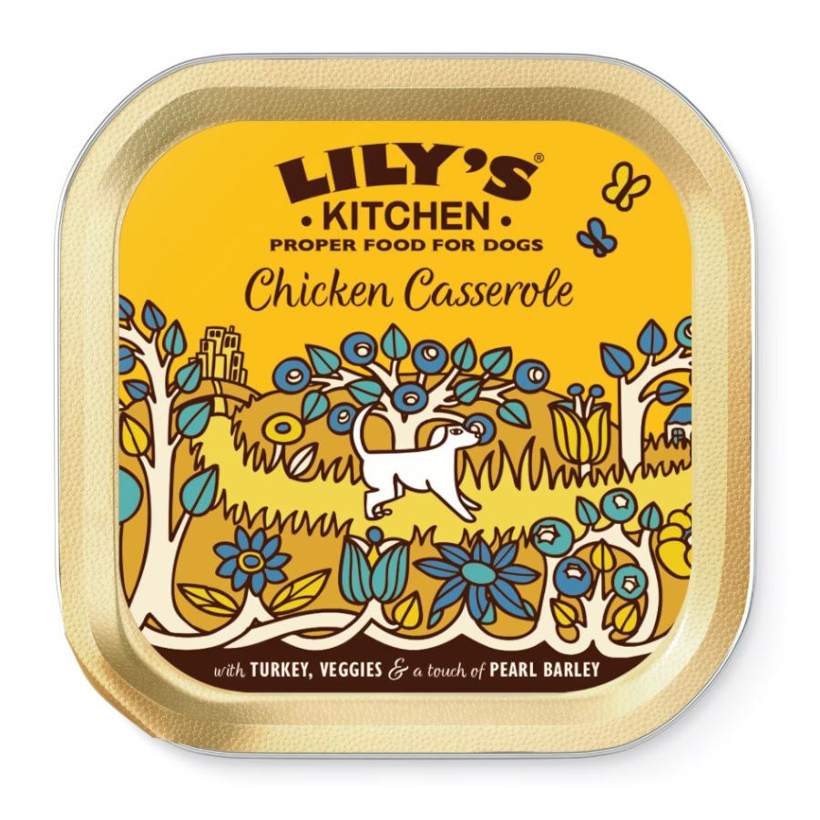 150 g Lily's Kitchen Comida h&uacute;mida Ca&ccedil;arola de frango e peru para c&atilde;es, , large Imagem n&uacute;mero 1