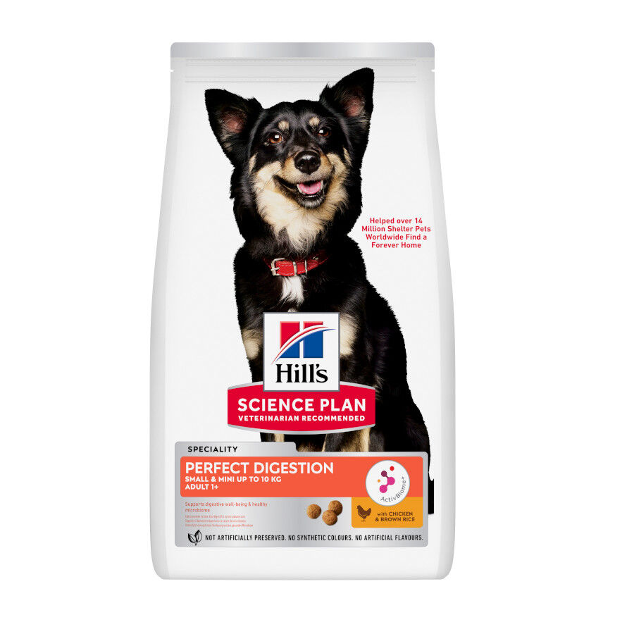 6 kg Hill'sScience Plan Perfect Digestion Small & Mini Adult Ra&ccedil;&atilde;o de frango para c&atilde;es, , large Imagem n&uacute;mero 1
