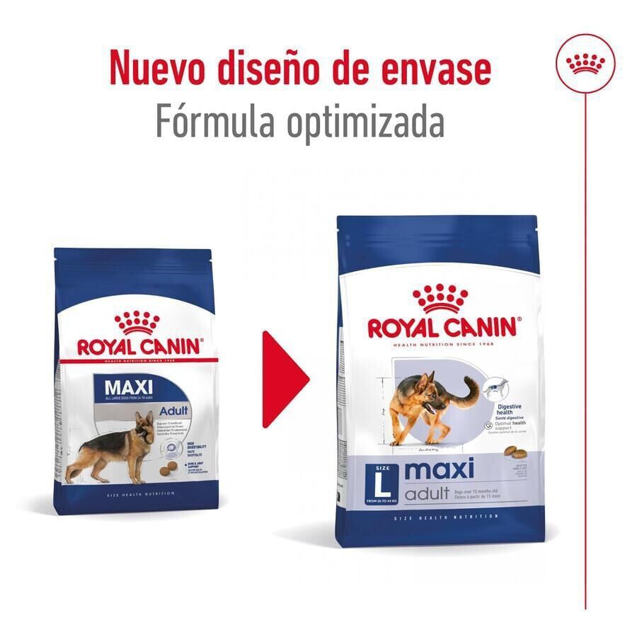 15 kg Royal Canin Maxi Adult ra&ccedil;&atilde;o para c&atilde;es, , large Imagem n&uacute;mero 2