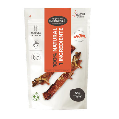Traquéia de porco Hobbitalf para cães