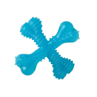 Nylabone Osso X Mordedor com Sabor a Carne para cachorros