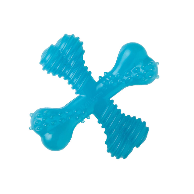 Nylabone Osso X Mordedor com Sabor a Carne para cachorros,  Imagem número 1 Nylabone Osso X Mordedor com Sabor a Carne para cachorros, , large Imagem número 1