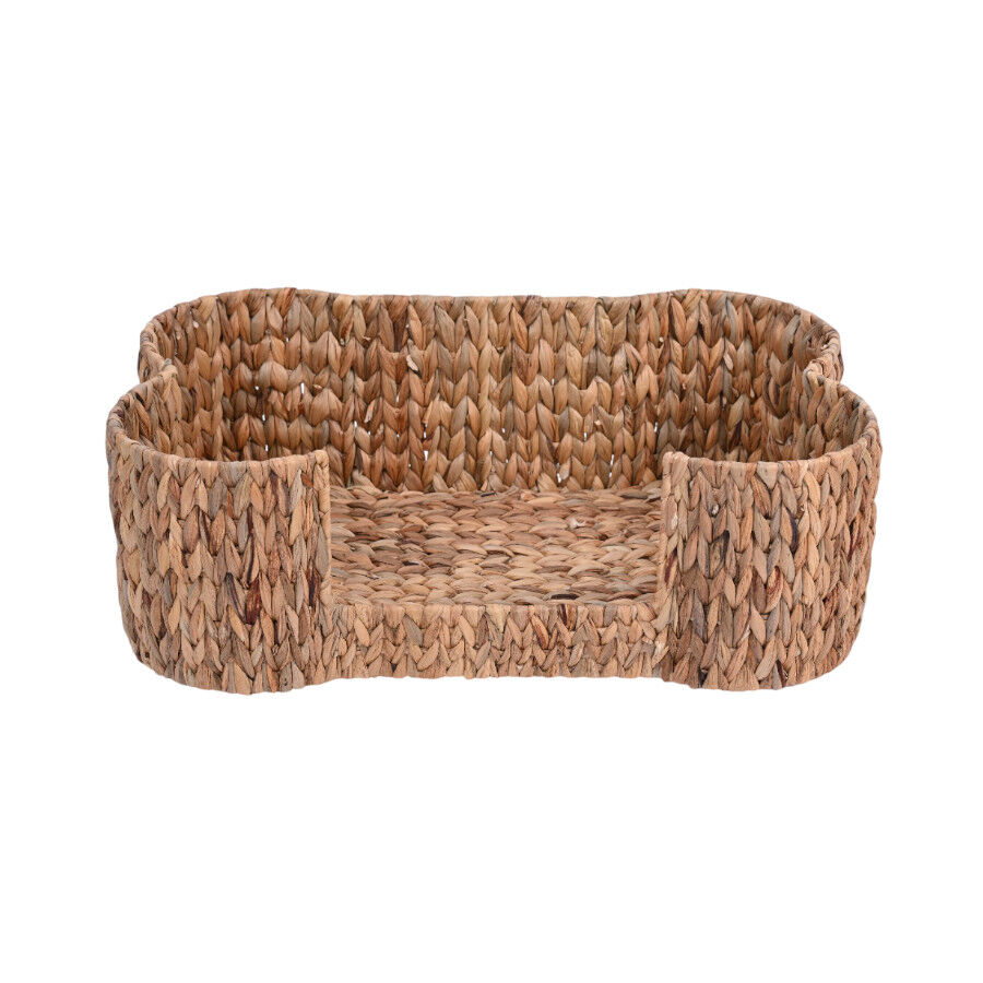 Leeby Cama em erva marinha padr&atilde;o osso para c&atilde;es, , large Imagem n&uacute;mero 1