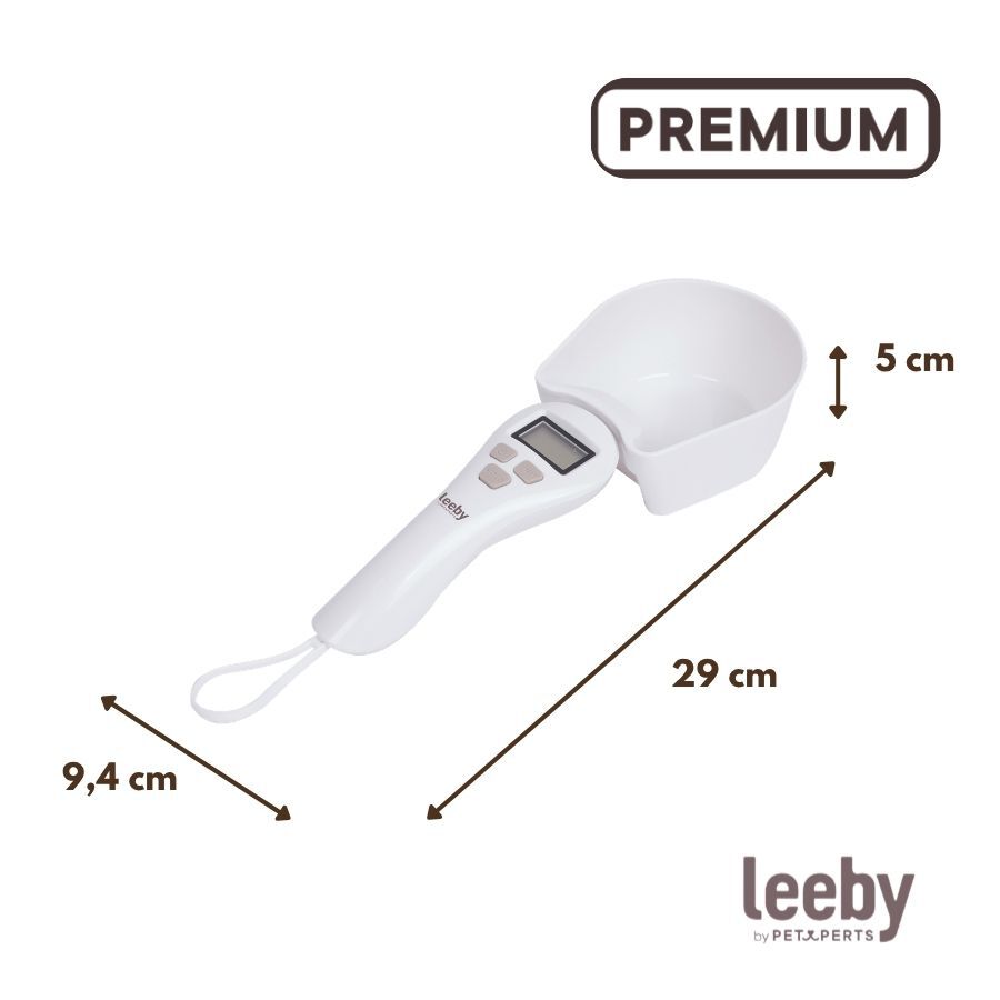 Leeby Colher Digital Medidora de Ra&ccedil;&atilde;o para c&atilde;es e gatos, , large Imagem n&uacute;mero 4