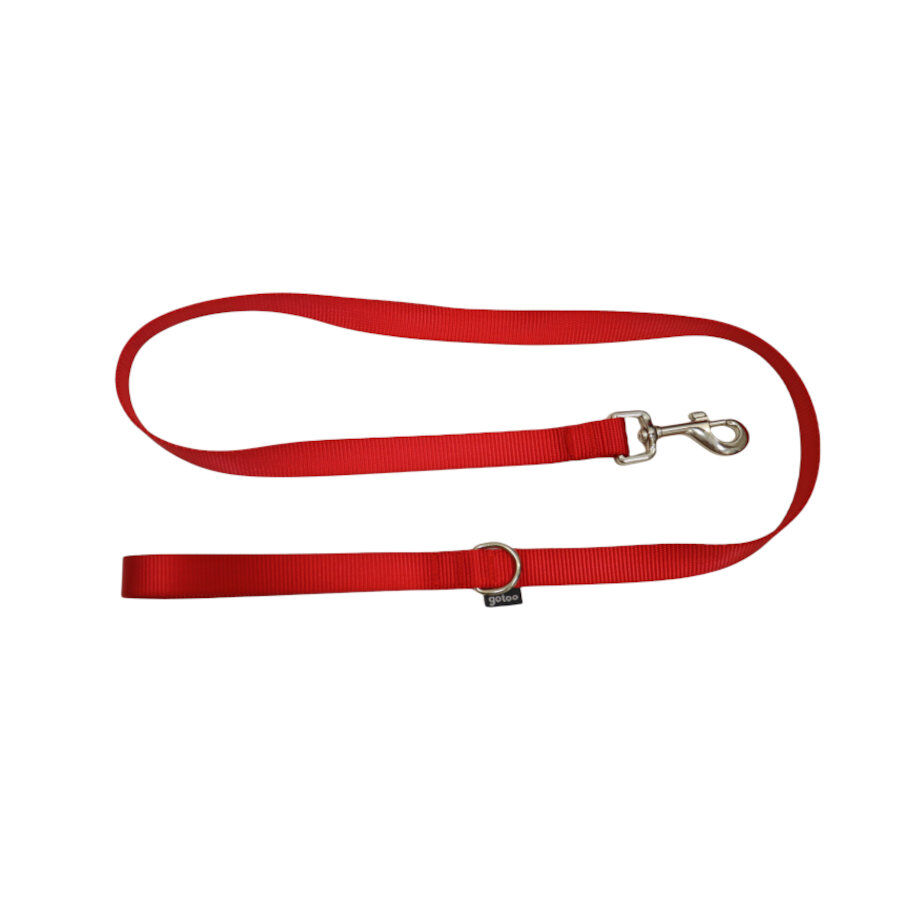 Gotoo Trela de nylon vermelha para c&atilde;es, , large Imagem n&uacute;mero 1