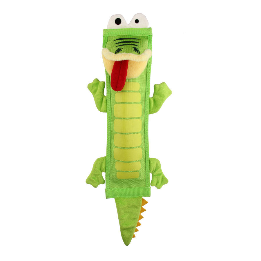 Tootoy! Comfort Resistant Crocodile Toy peluche para c&atilde;es, , large Imagem n&uacute;mero 2
