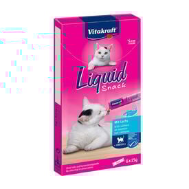 Vitakraft Liquid Snack de Salmão para gatos