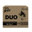 120 saquetas x 85 g Felix Duo Mix Comida húmida de carne em gelatina para gatos, , large Indicador imagem número 1