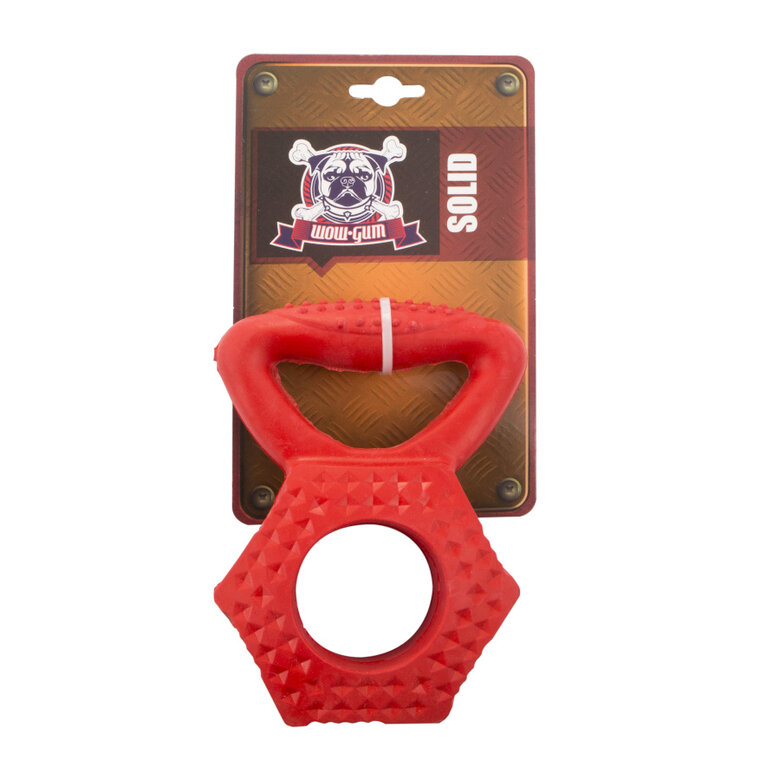 Wow Gum Solid Weight Brinquedo Peso Vermelho para cães, , large image number null