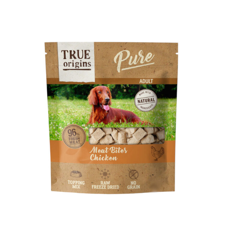 40 g True Origins Snacks Pure Adult Freeze Dried Frango para cães,  Imagem número 1 40 g True Origins Snacks Pure Adult Freeze Dried Frango para cães, , large Imagem número 1