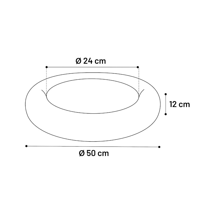 Flamingo Alba Redonda Rosa cama para c&atilde;es e gatos, , large Imagem n&uacute;mero 6