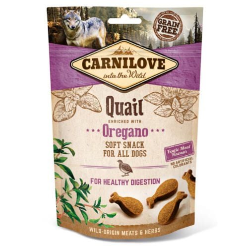 Carnilove Soft Snack Codorniz snack para perros Imagem n&uacute;mero 1