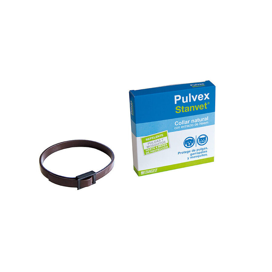 Stangest Pulvex coleira repelente natural para c&atilde;es e gatos, , large Imagem n&uacute;mero 1