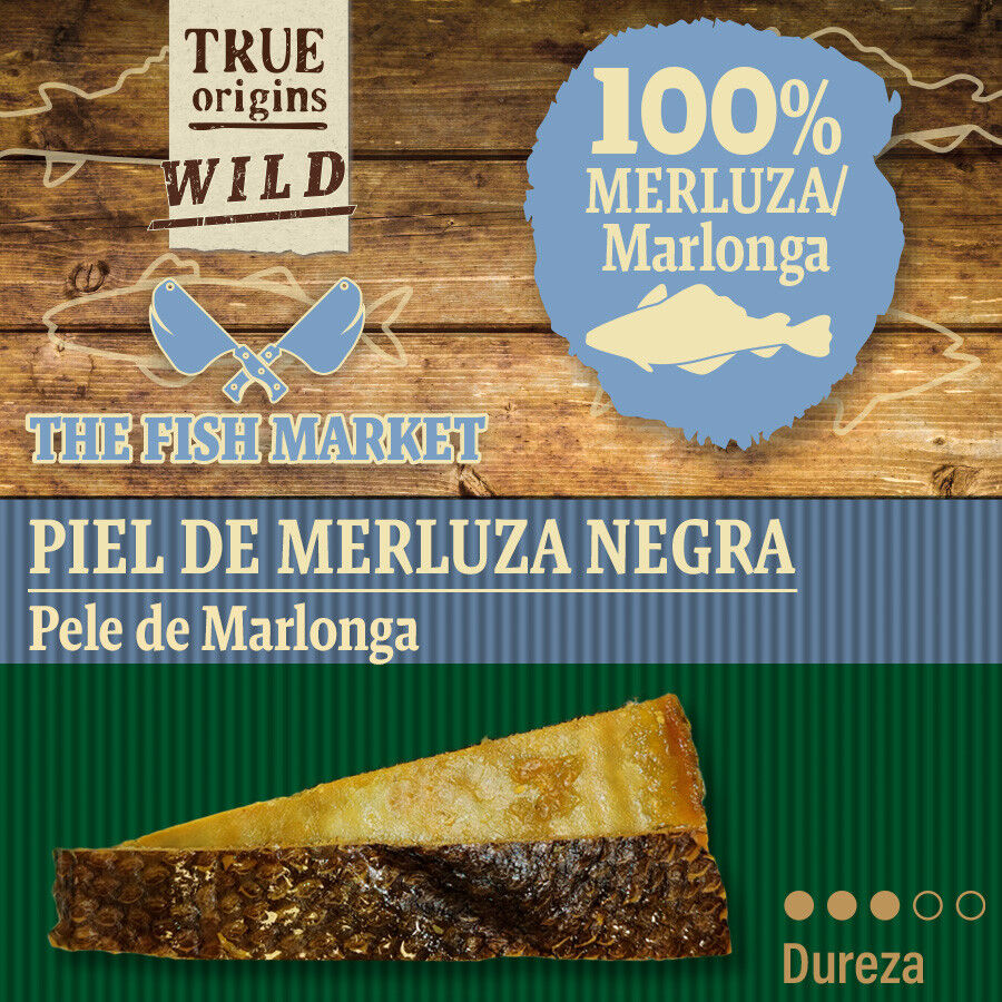 70 g. True Origins Piel Merluza Negra Snack para perros, , large Imagem n&uacute;mero 4