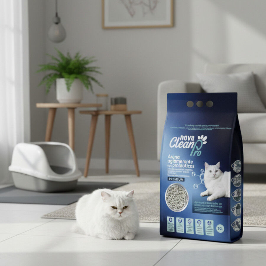 Nova Clean Pro Areia Probi&oacute;tica para gatos, , large Imagem n&uacute;mero 2