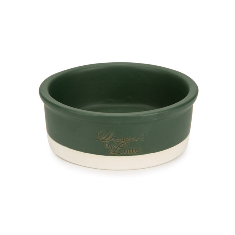 Designed by Lotte Joa Comedouro de Cerâmica Verde para cães,  Imagem número 1 Designed by Lotte Joa Comedouro de Cerâmica Verde para cães, , large Imagem número 1