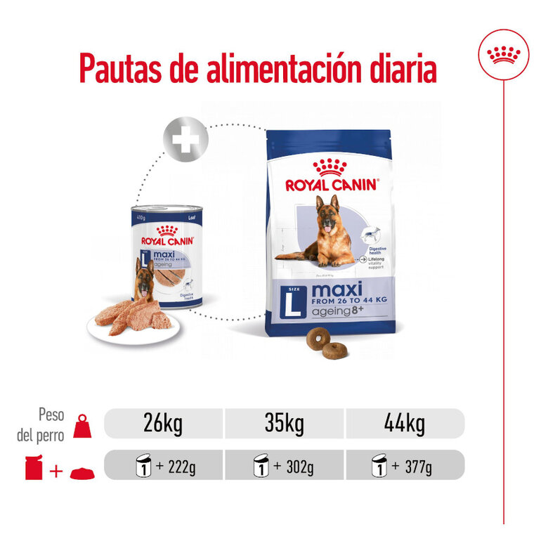 410 g Royal Canin Maxi Ageing 5+ Patê em lata para cães,  Imagem número 6 410 g Royal Canin Maxi Ageing 5+ Patê em lata para cães, , large Imagem número 6
