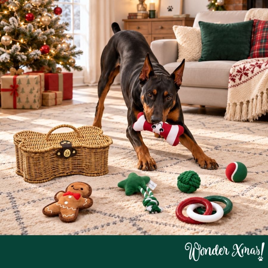 Wonder Christmas Cesto de Brinquedos Premium Brinquedo para c&atilde;es, , large Imagem n&uacute;mero 2