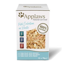 Applaws Selection Caldo de peixe para gatos - Multipack
