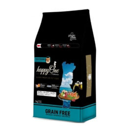 happyOne Mediterraneum Premium ração de carne fresca de aves para gatos sénior