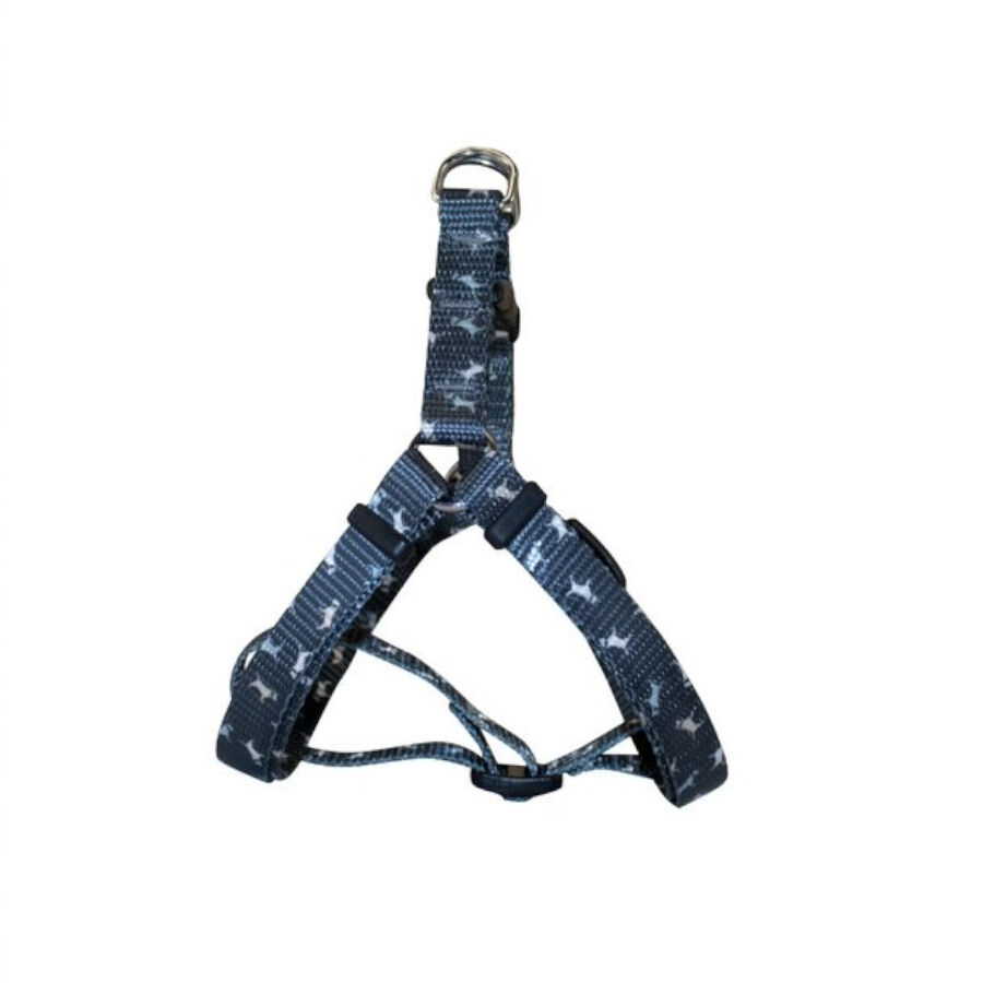 Outech Peitoral Azul com Estampado de c&atilde;es, , large Imagem n&uacute;mero 1