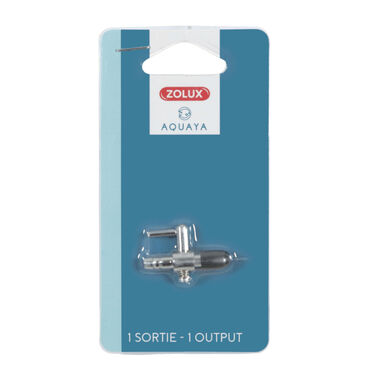 Zolux Aquaya Metal Key com 1 saída de tubo de ar para aquários