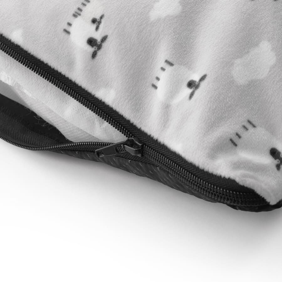 Leeby cama com ovelhas com cobertura amov&iacute;vel cinzenta para cachorros, , large Imagem n&uacute;mero 10