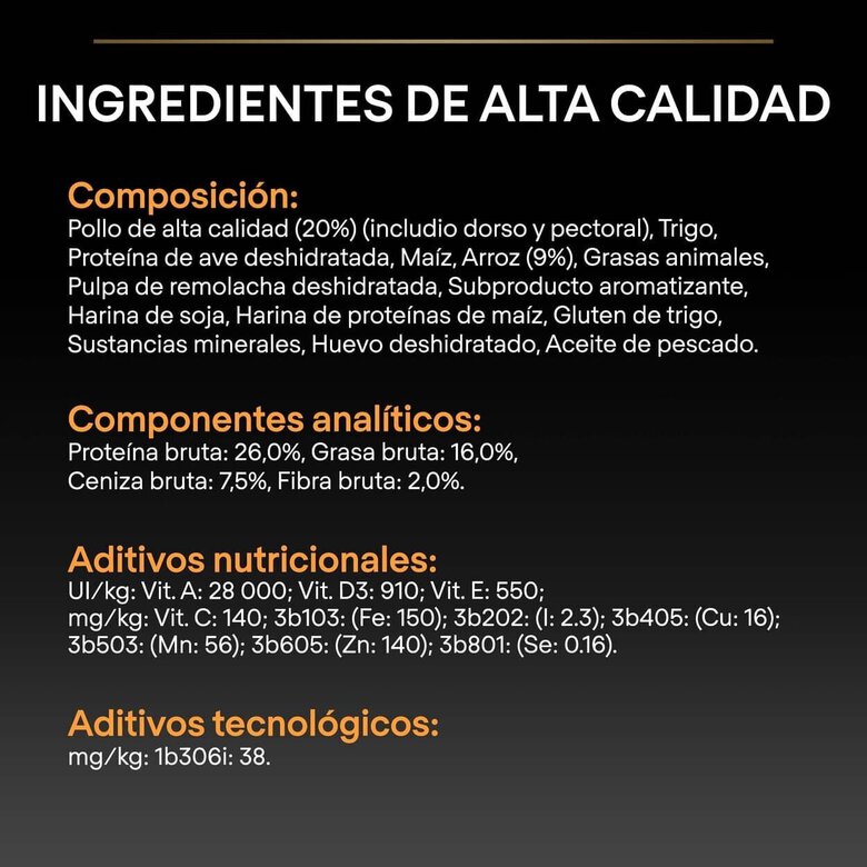 16.5 kg (14 + 2.5 kg grátis!) Pro Plan Medium Adult Frango ração para cães,  Imagem número 4 16.5 kg (14 + 2.5 kg grátis!) Pro Plan Medium Adult Frango ração para cães, , large Imagem número 4