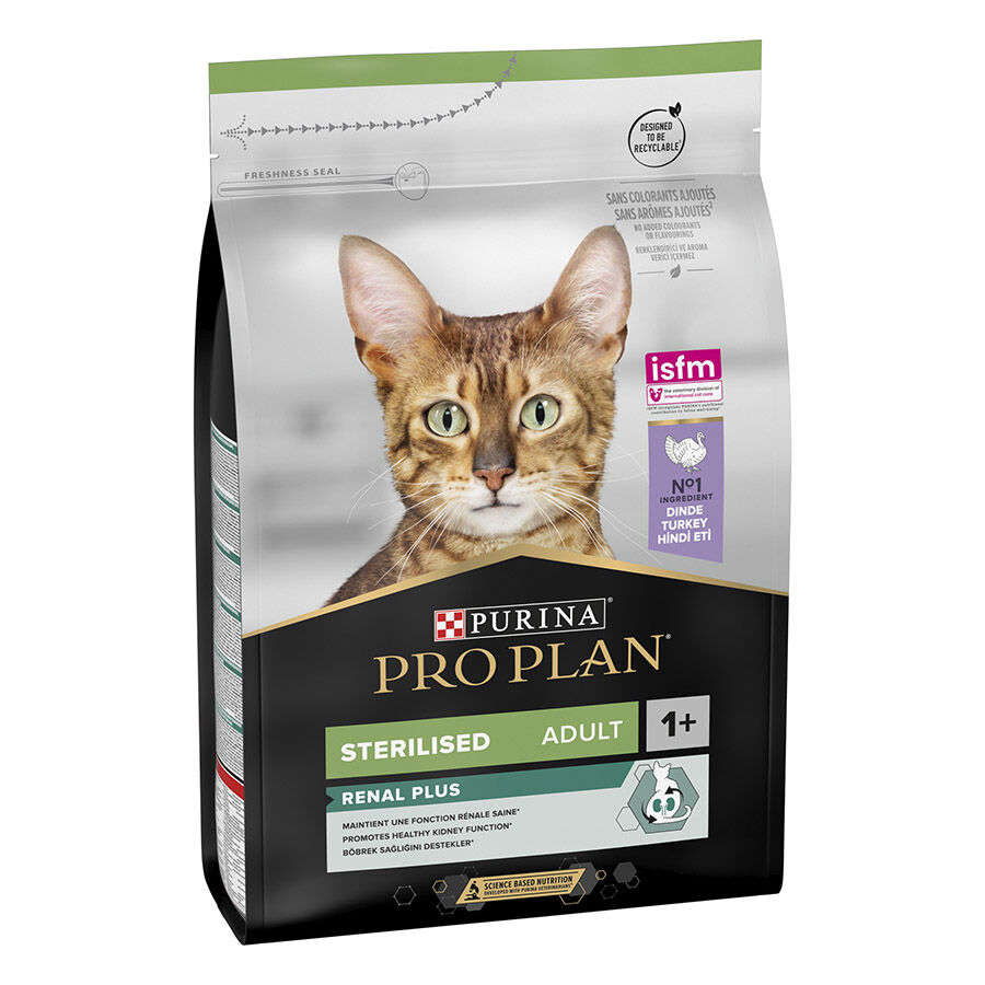 10 kg Pro Plan Adult Sterilized Peru ra&ccedil;&atilde;o para gatos, , large Imagem n&uacute;mero 1