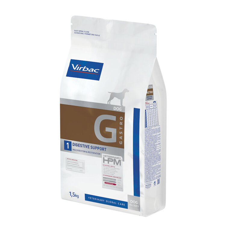 3 kg Virbac Veterinary HPM Gastro G1 Digestive Support ração para cães,  Imagem número 1 3 kg Virbac Veterinary HPM Gastro G1 Digestive Support ração para cães, , large Imagem número 1