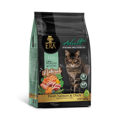 Era Grain Free Adult Salmão e Pato ração para gatos 