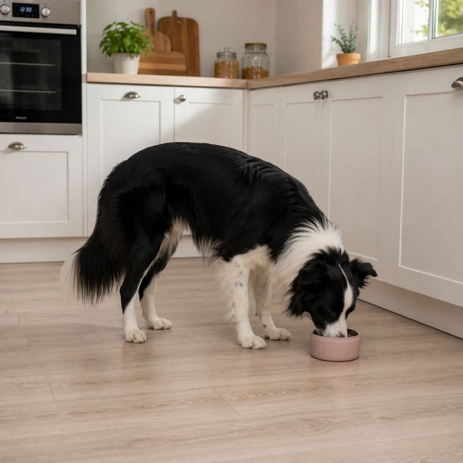 Leeby Comedouro Antiderrapante em A&ccedil;o Inoxid&aacute;vel para C&atilde;es, , large Imagem n&uacute;mero 1