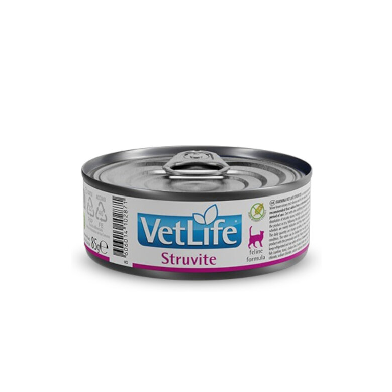 85 g Farmina Vet Life Struvite lata para gatos,  Imagem número 1 85 g Farmina Vet Life Struvite lata para gatos, , large Imagem número 1