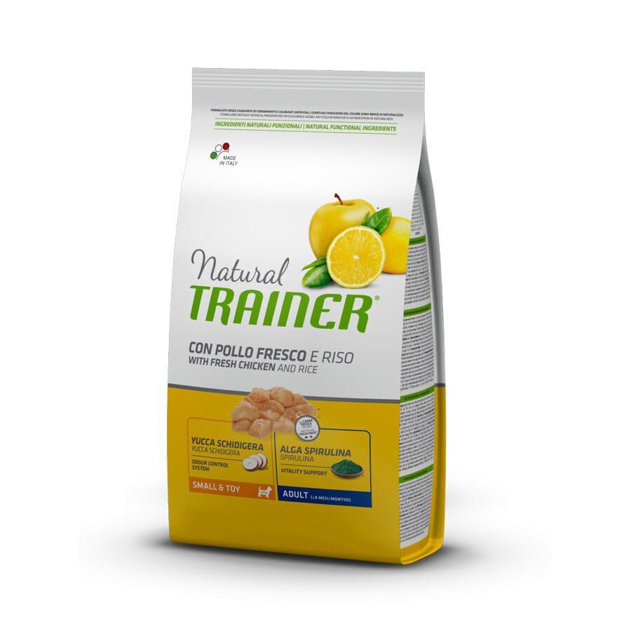 2 kg Natural Trainer Adult Small&Toy Ra&ccedil;&atilde;o de frango para c&atilde;es, , large Imagem n&uacute;mero 2