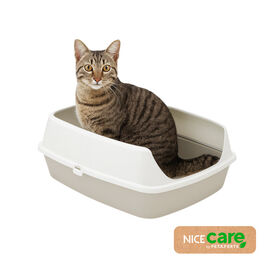 Nice Care Eco Caixa de areia azul para gatos