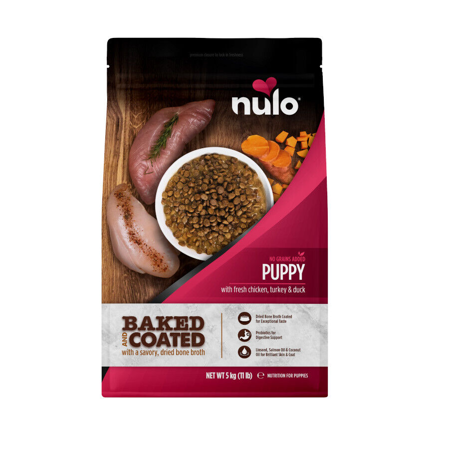 5 kg Nulo Baked & Coated Ra&ccedil;&atilde;o de Frango, Peru e Pato para Cachorros, , large Imagem n&uacute;mero 1