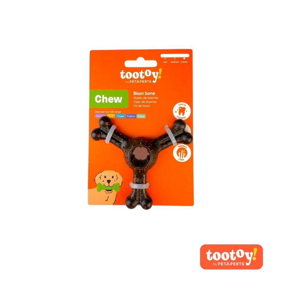 Tootoy! Chew Mordedor Osso de Bisonte para c&atilde;es, , large Imagem n&uacute;mero 6