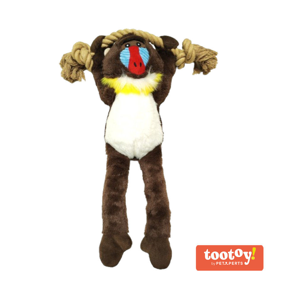 Tootoy! Comfort Hanging Monkey Cuddler peluche com som para c&atilde;es, , large Imagem n&uacute;mero 2
