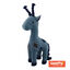 Tootoy! Comfort Denim Giraffe peluche com som e corda para cães, , large Indicador imagem número 1