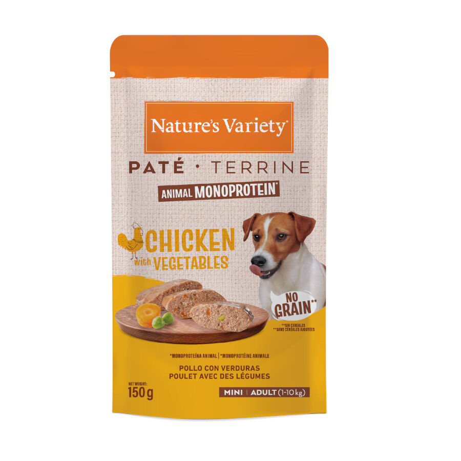 150 g Nature's Variety Original Mini Adult frango saqueta para c&atilde;es, , large Imagem n&uacute;mero 1